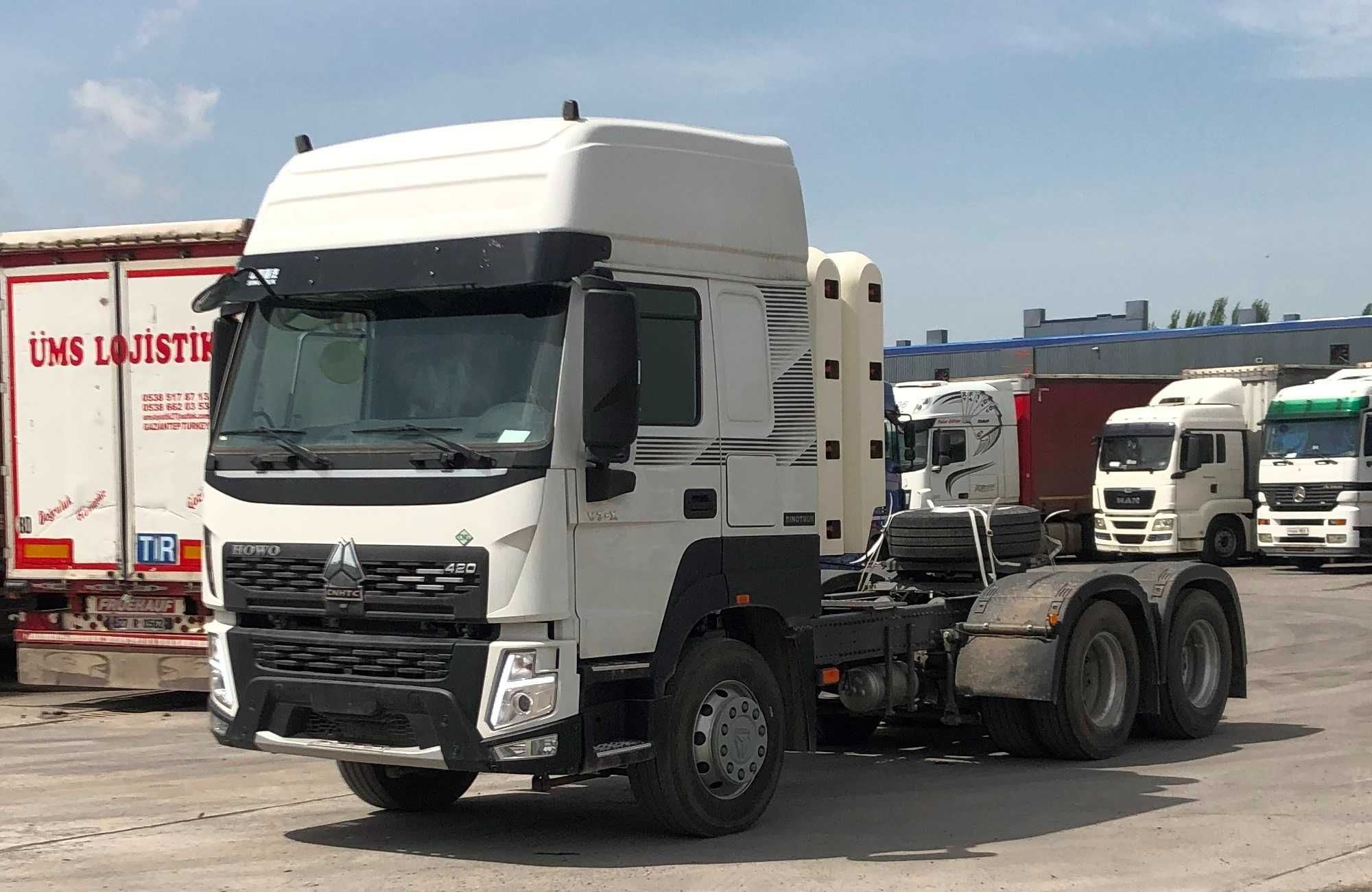 Тягач Howo V7X 6x4 CNG Метане, подушка Eng Arzon Narx!!!