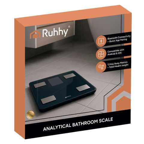 Интелигентна електронна везна с приложение, тегло до 226 кг