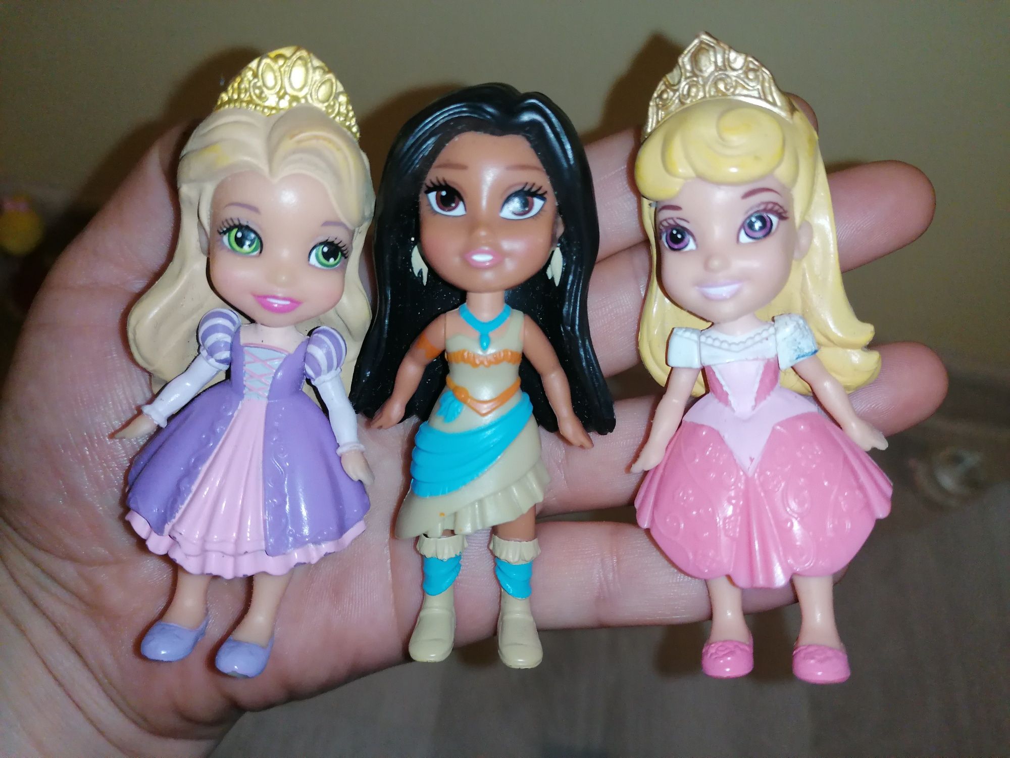 Figurine prințese disney /Ariel, rapunzel, bella