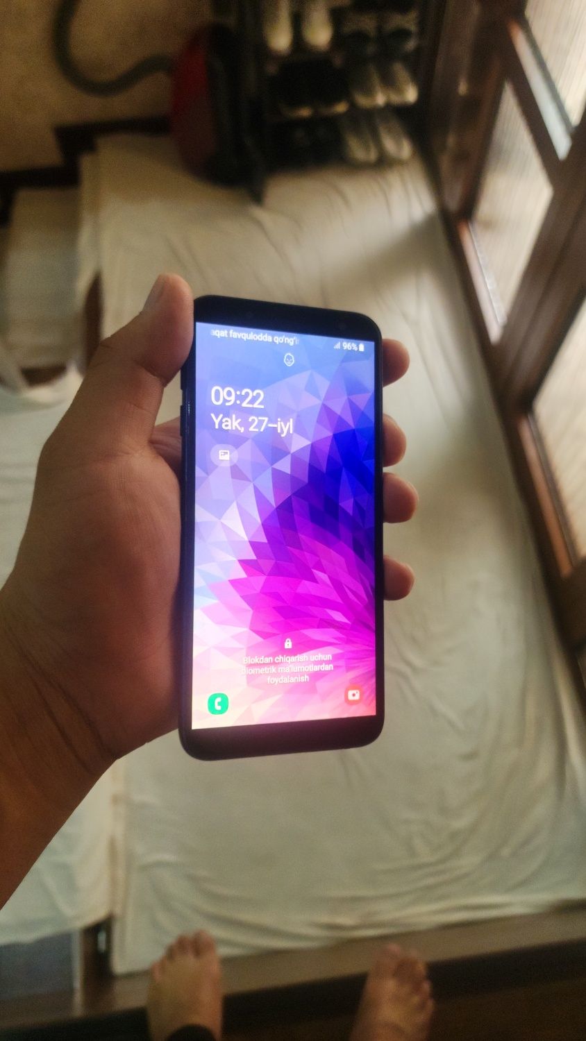 Samsung j 6 karobkali 64gb ideal