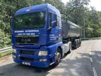 Ansamblu basculabil man tgx si semiremorca schmitz