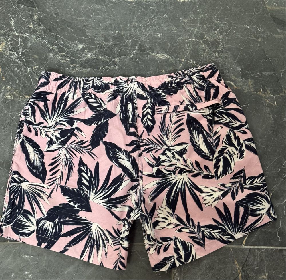 SuperDry,pantaloni de baie pt.bărbați,măr.M