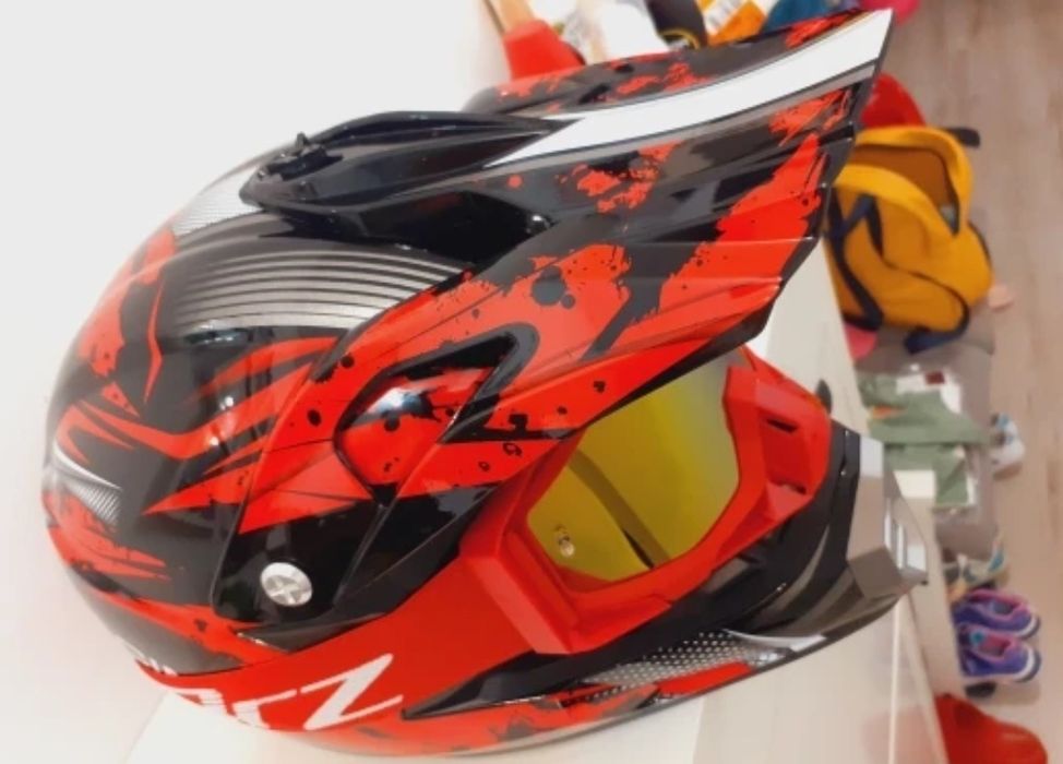 Casca moto offroad motocross enduro