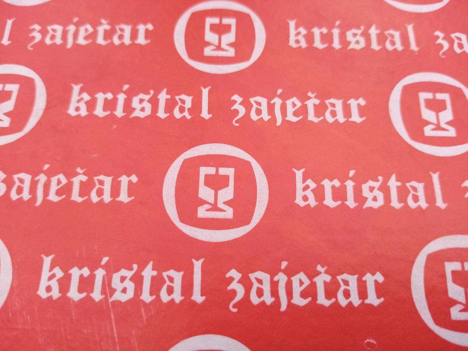 Кристален сервиз за шам.панско - Югославия - нов !