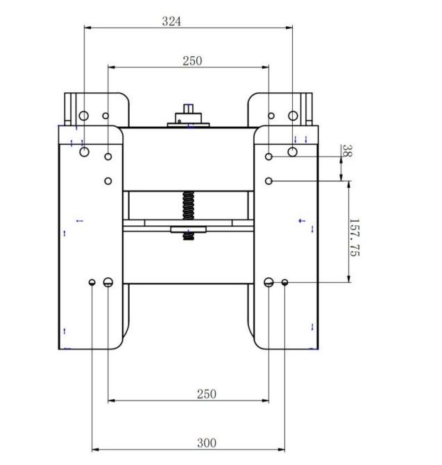 Jack Plate Motor Barca