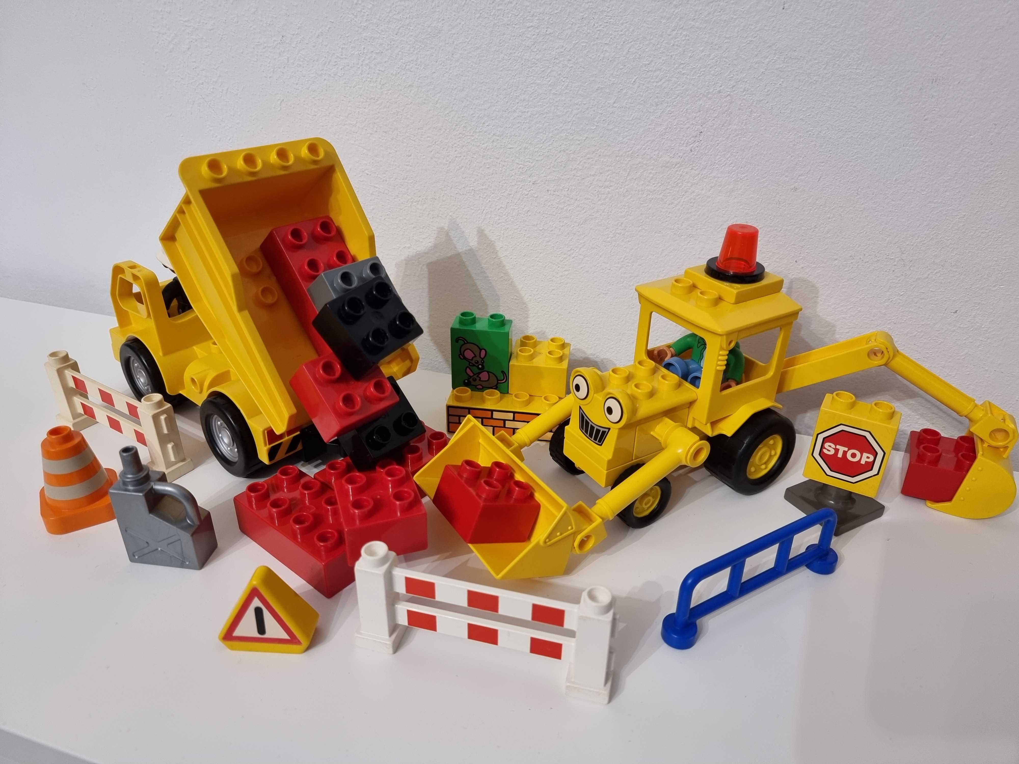 Lot utilaje constructii Lego Duplo 3272 si 4688