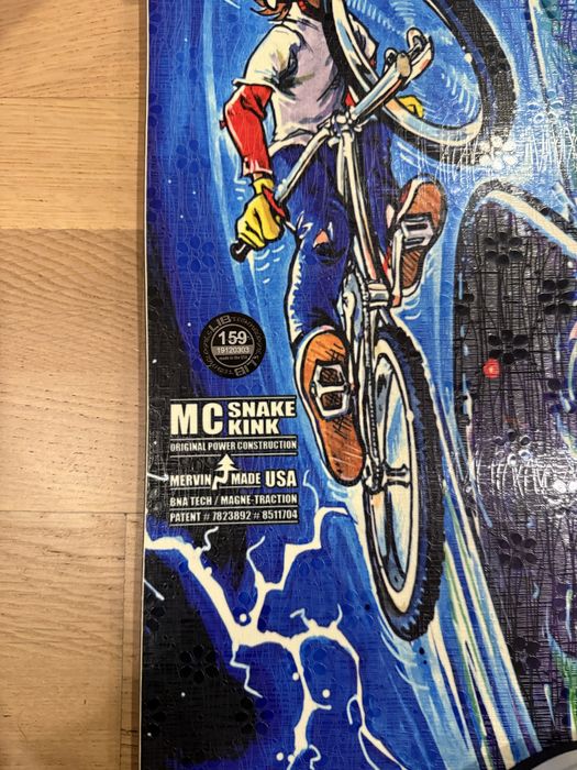 Placa Snowboard Lib Tech Mc Snake Kink 159
