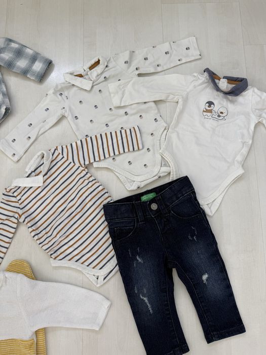 Лот бебешки дрехи Okaidi Obaibi и United colors of Benetton