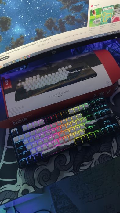 Обменяю клавиатуру red squad