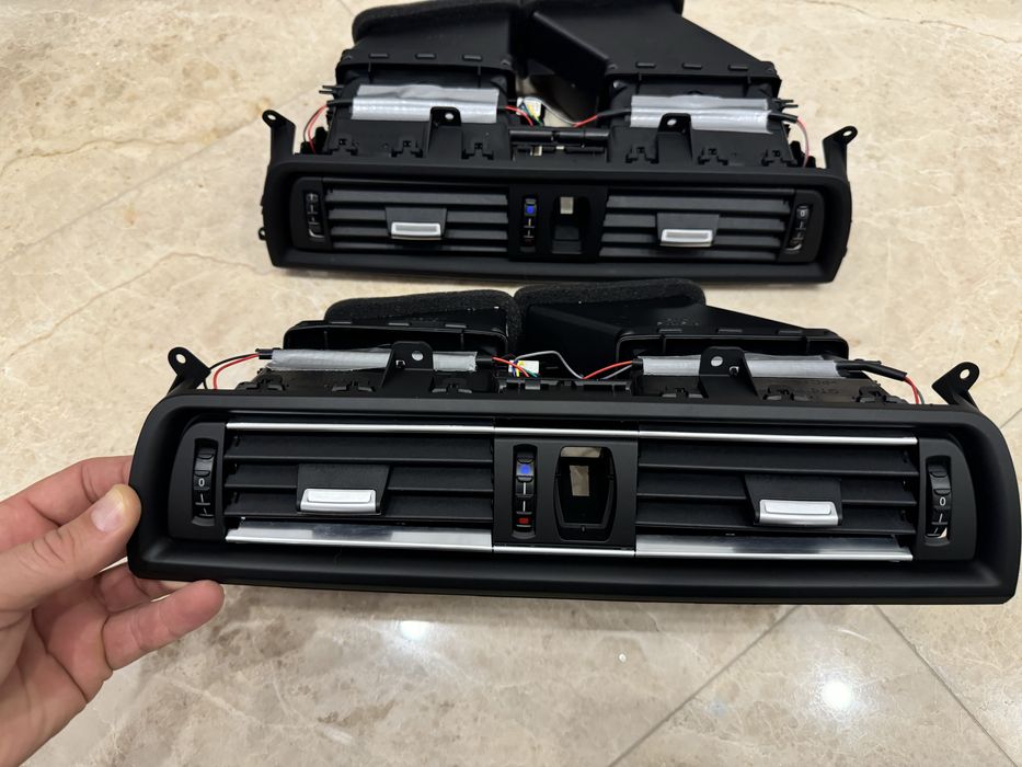 Grila ventilatie aer centru bord AC Clima Bmw Seria 5 f10 f11 completa