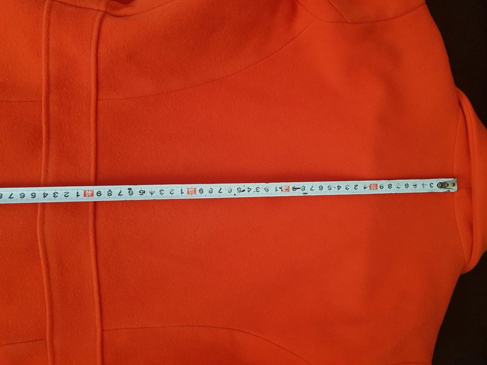 Дамско оранжево палто