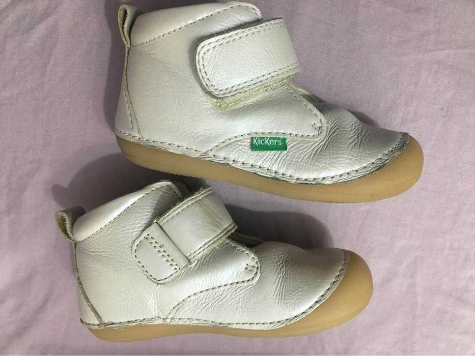 Ghete piele Kieckers, marimea 23
