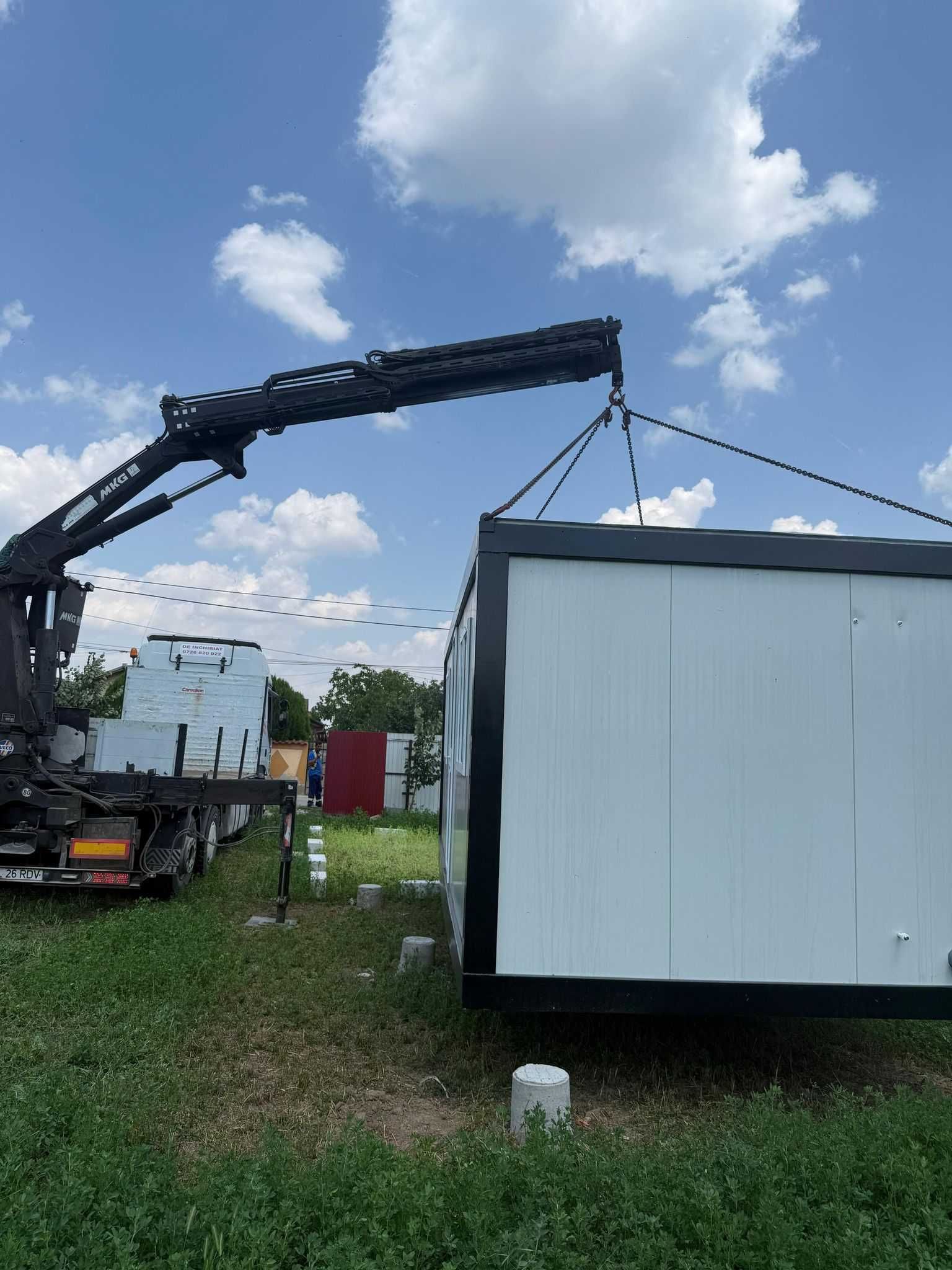 Inchiriez automacara cu platforma, Prestari servicii de santier