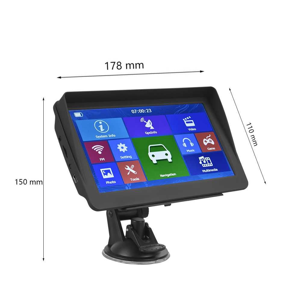 Gps auto cu factura si garantie 7 inch Nou cu Factura