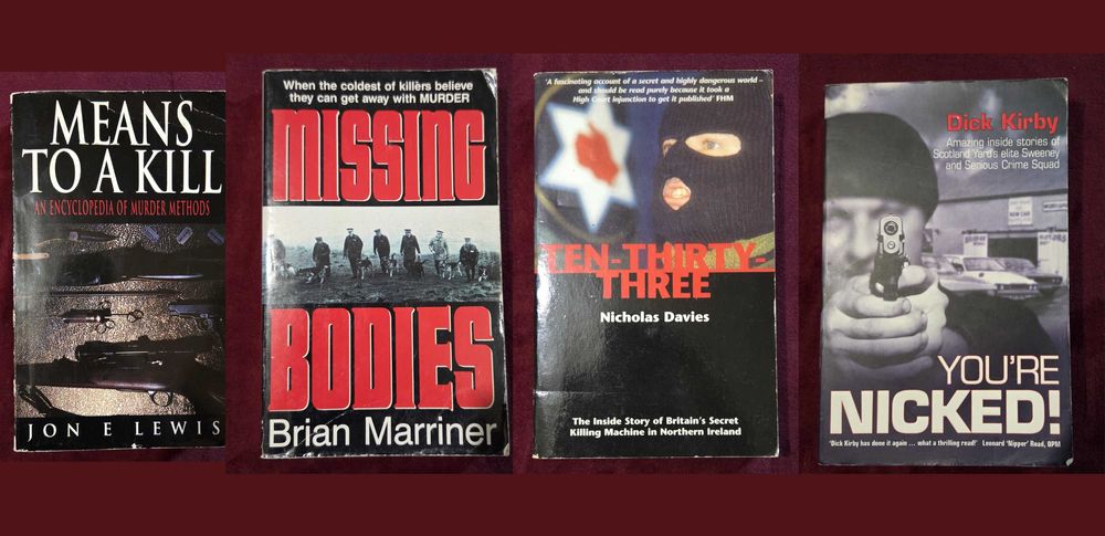 Убийци, престъпления, разследвания, мафия, тирани - 34 книги
