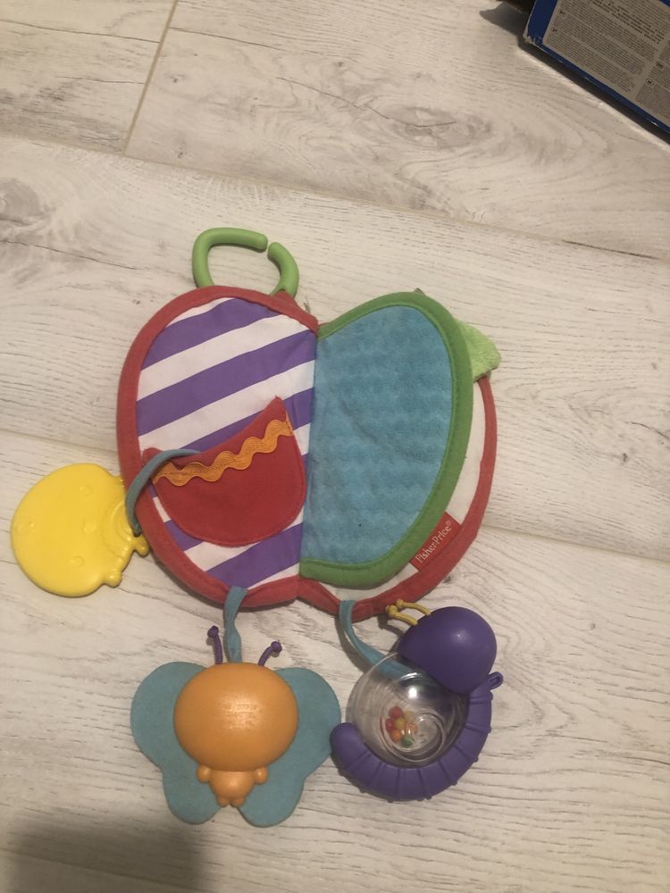 Centru activități/ Saltea activități bebelus + jucărie Fisher price