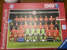 Vând puzzle 1000 de piese cu echipa FC BAYERN MUNCHEN original