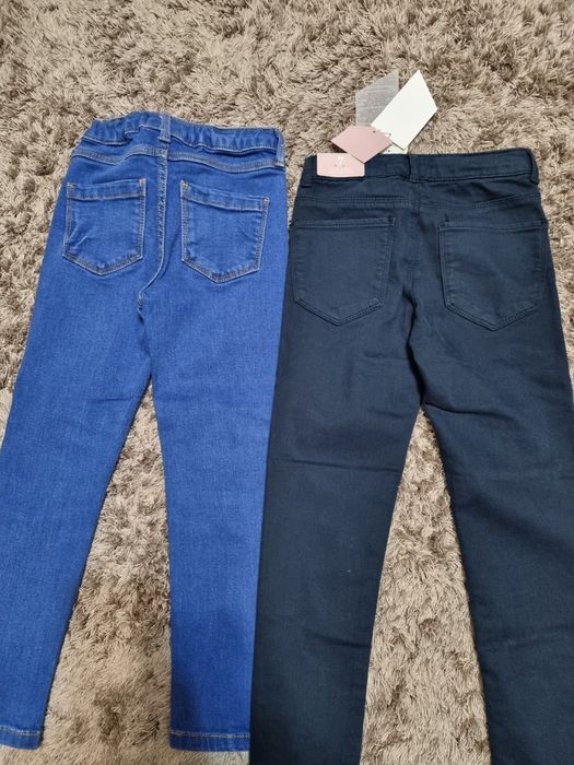 Set pantalon si blugi marime 122 Zara si Next