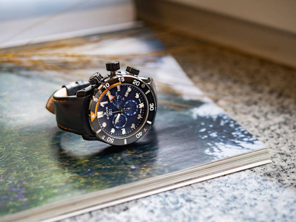 Edox Co-1 Chronoffshore ( Chronograph Titanium - Ceramic )