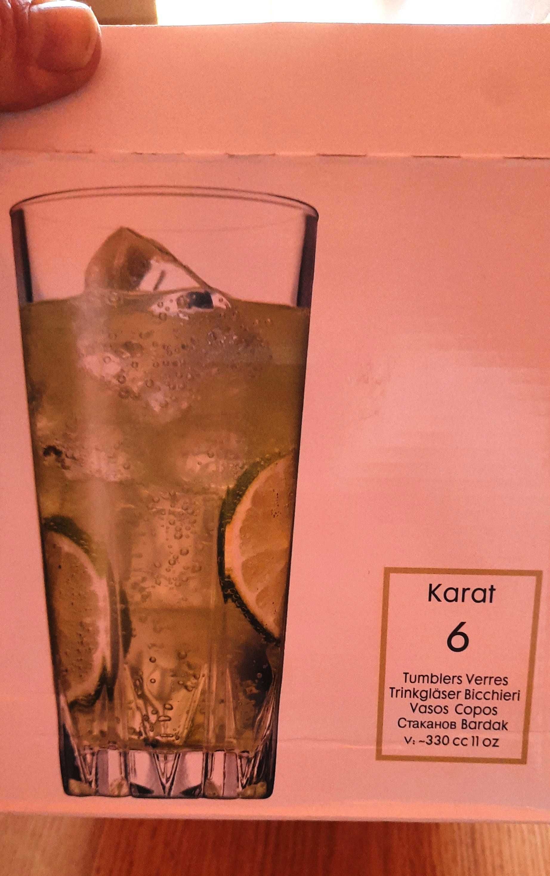 Чисто нов комплект чаши за уиски Karat 200ml