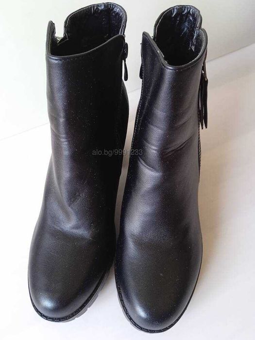 Обувки Боти дамски на ток 7 см размер 37