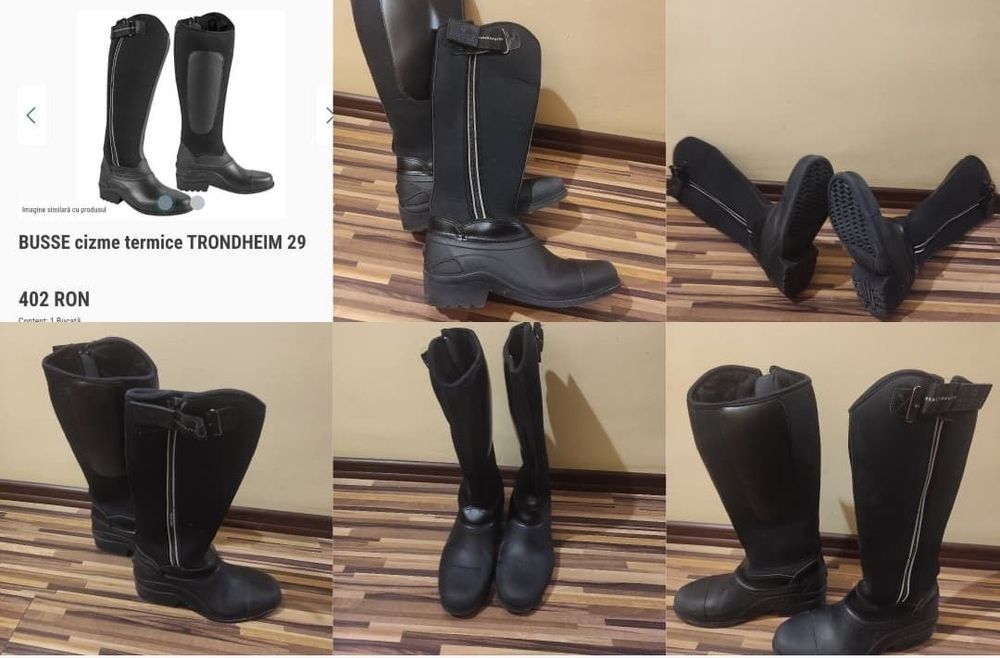 Cizme echitație mărime 33/34/35