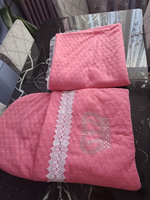 Детский конверт одеяло на выписку зимний