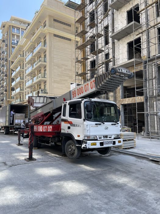 Автолифт Хизматлари 53 метрли. Услуги Автолифта 53 метров до 16 этажа