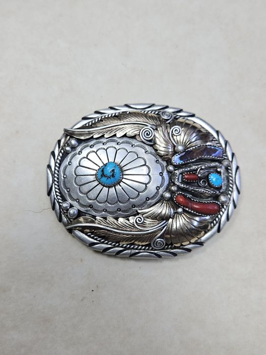 Сребърна тюркоазена висулка