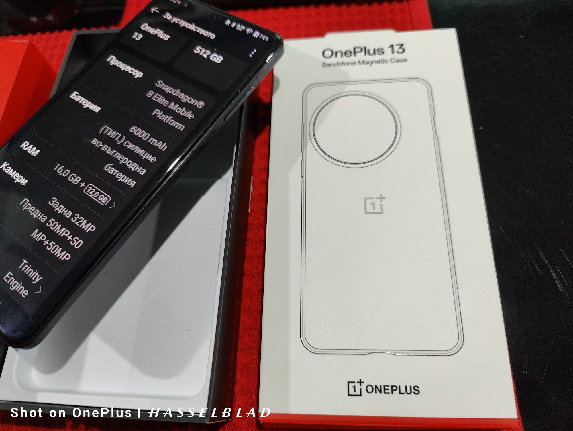 OnePlus 13 Midnight Ocean 16+12GB.RAM/512GB.Rom 36м.гаранция чисто нов