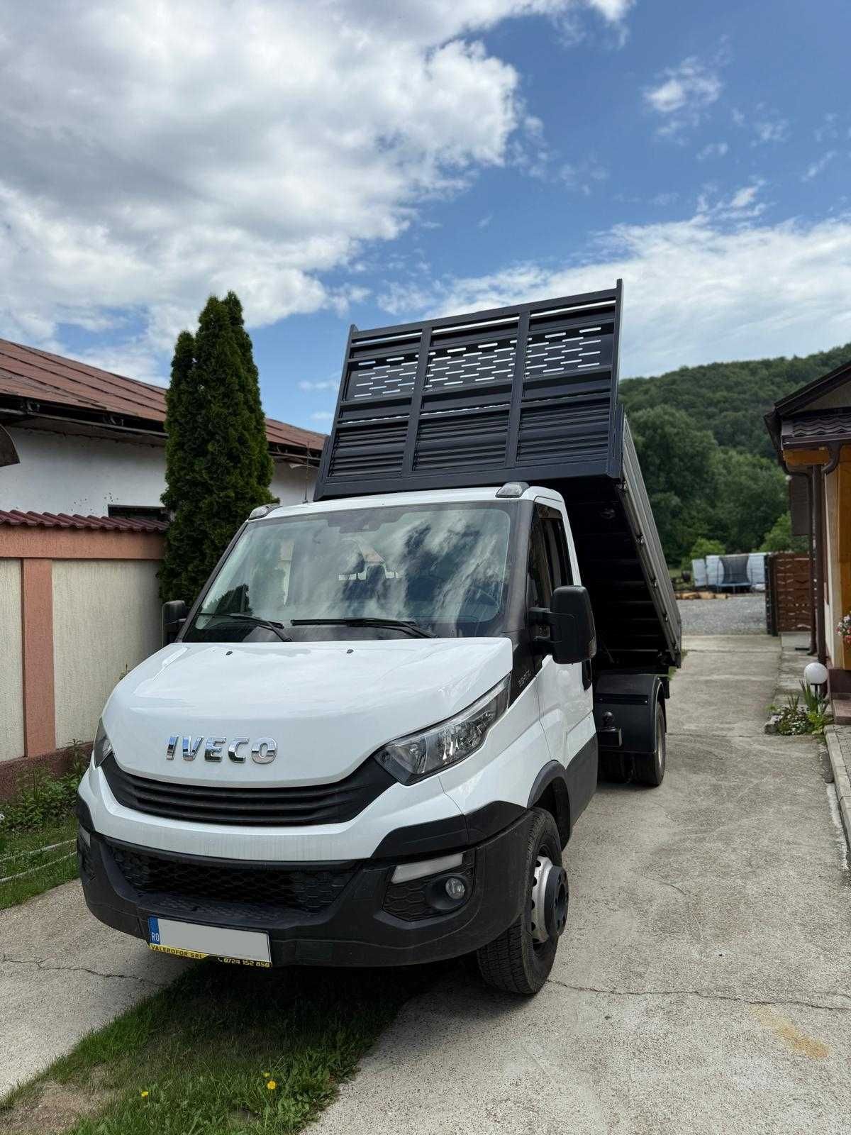 IVECO Daily 35C150 Basculabil/cutie 2018 3.0HPi 150 CP E6 Clima Cat. B