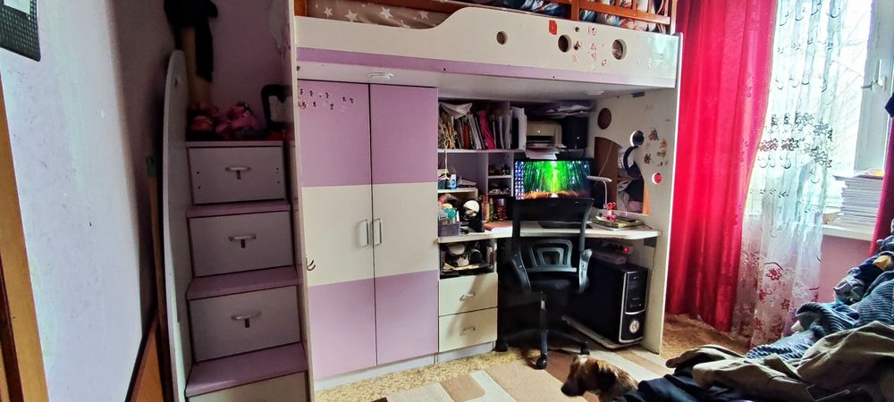 Кровать. Детская стенка