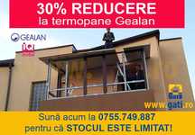 30% REDUCERE închidere balcon cu termopane în București, S6. Sună acum