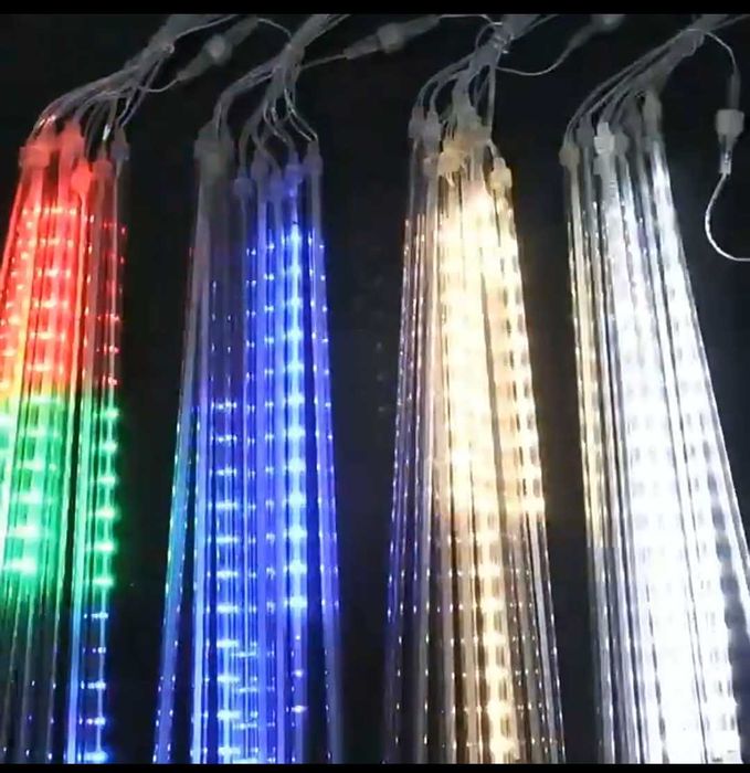 Коледни Led висулки падащ сняг