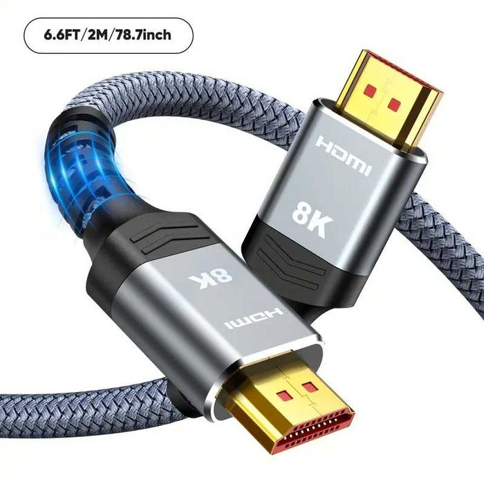 Кабел HDMI 2.1*48Gbps-FPS MAX HIGHWINGS HDTV2.1 8К/60Hz 4K-144Hz/165Hz