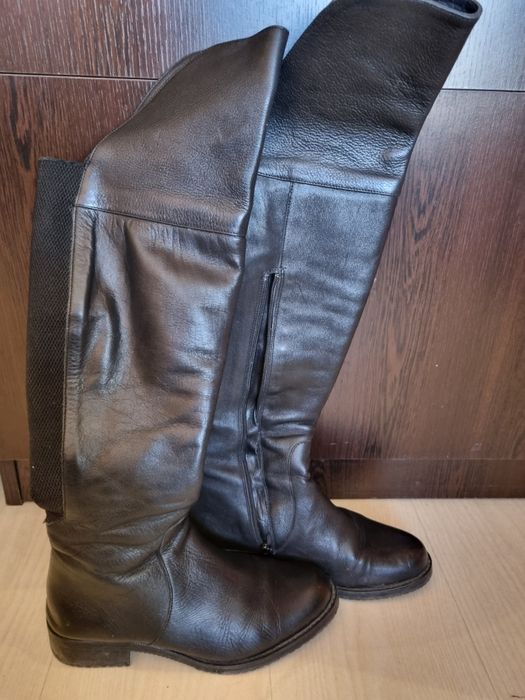 Кожени чизми Aquamarine