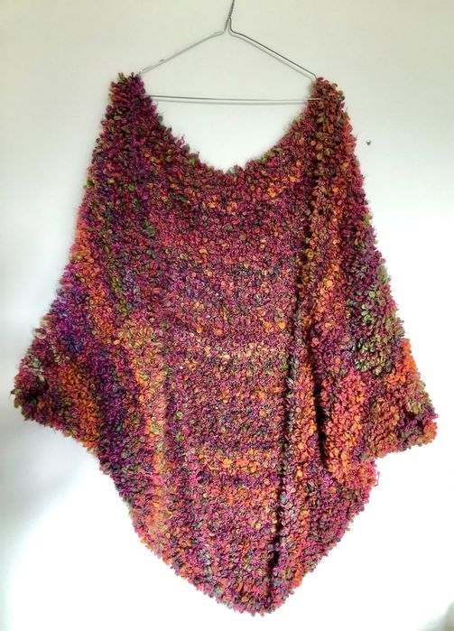 Cardigan multicolor handmade