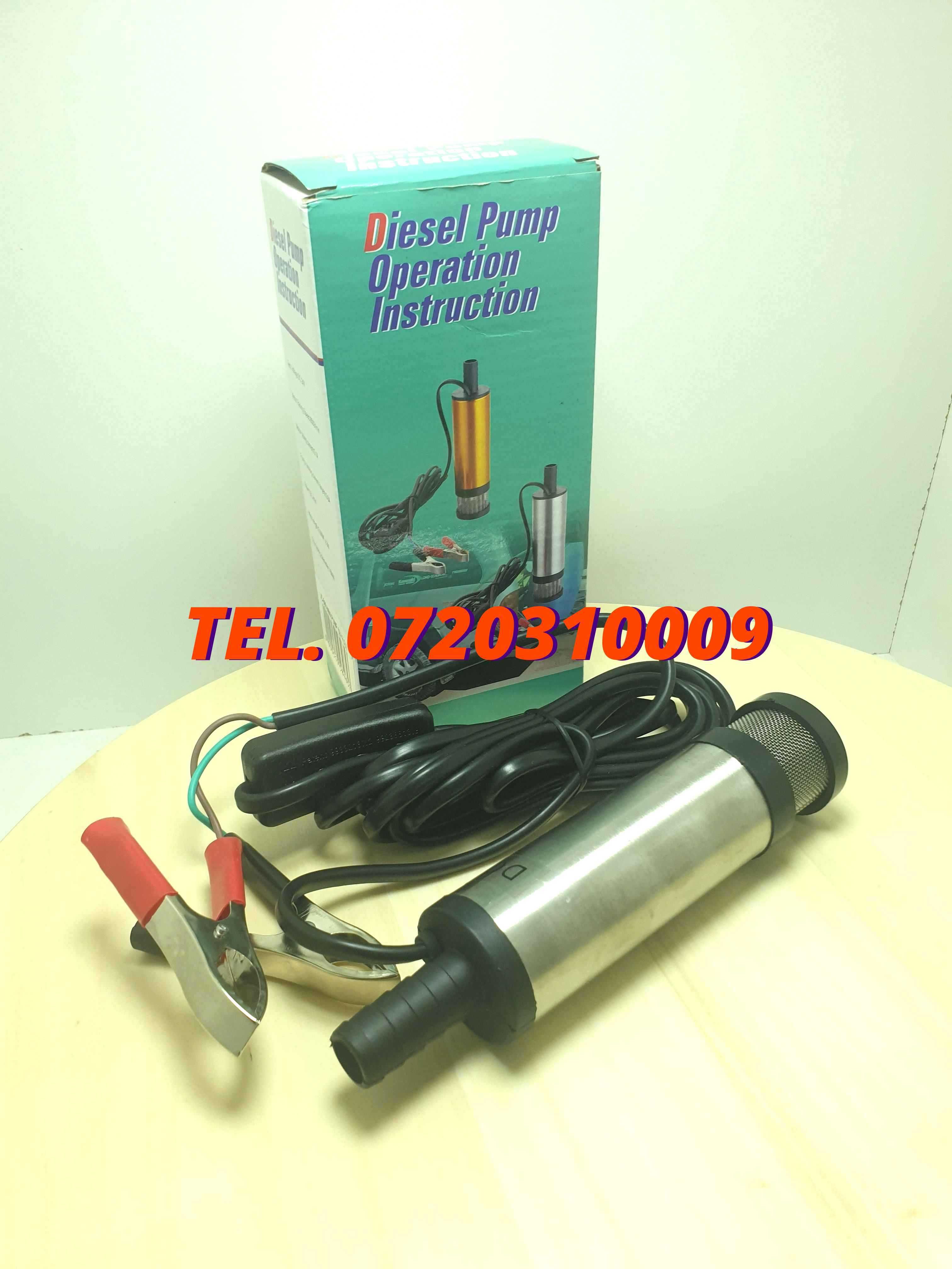 Pompa Transfer Combustibilelectrica12vprofesionala Submersibila