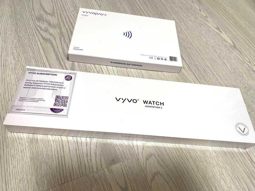 Продаются смарт часы Vyvo Watch Generation 2, новые, в упаковке