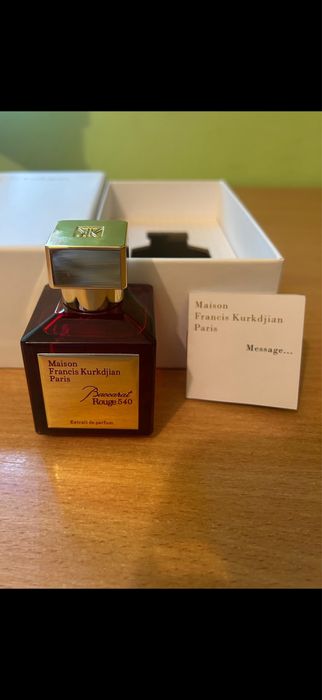 Baccrat rouge extrait de parfum 70ml