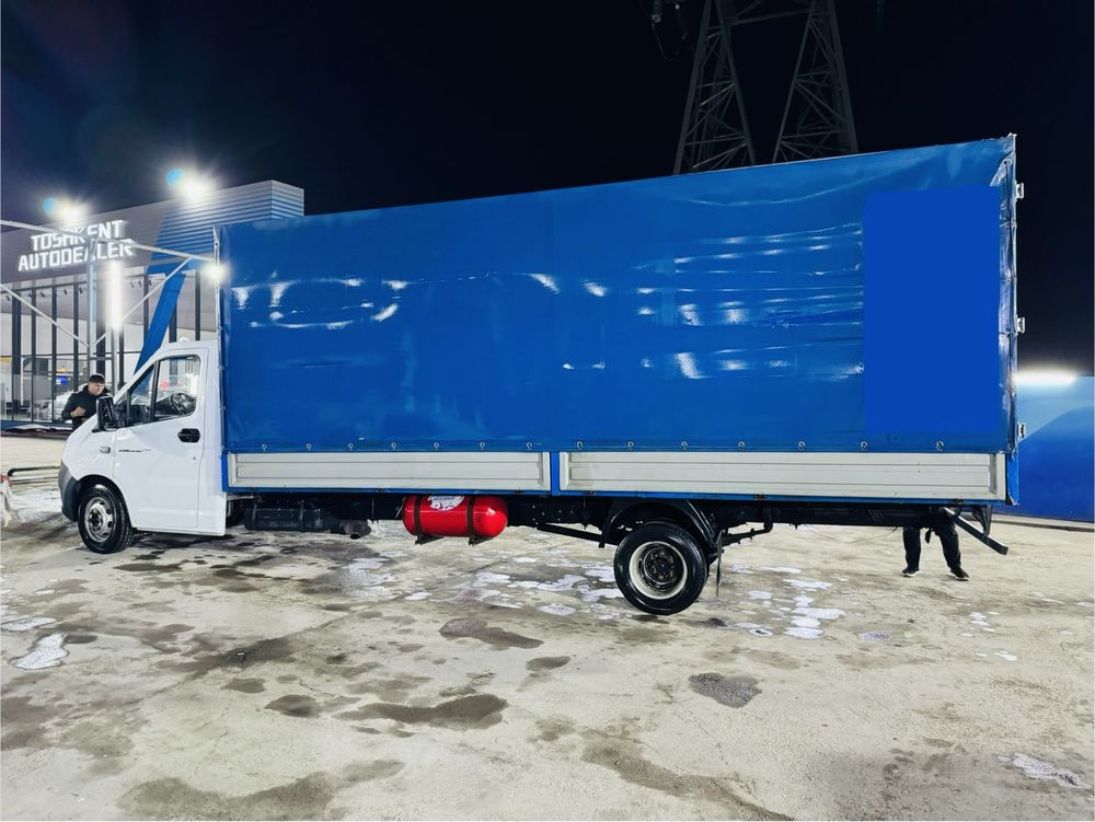 Продается ГАЗель-Next заводской бортовой тент фургон борт 6.20 м