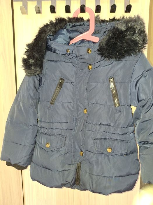 Детско зимно яке zara 110 за момиче