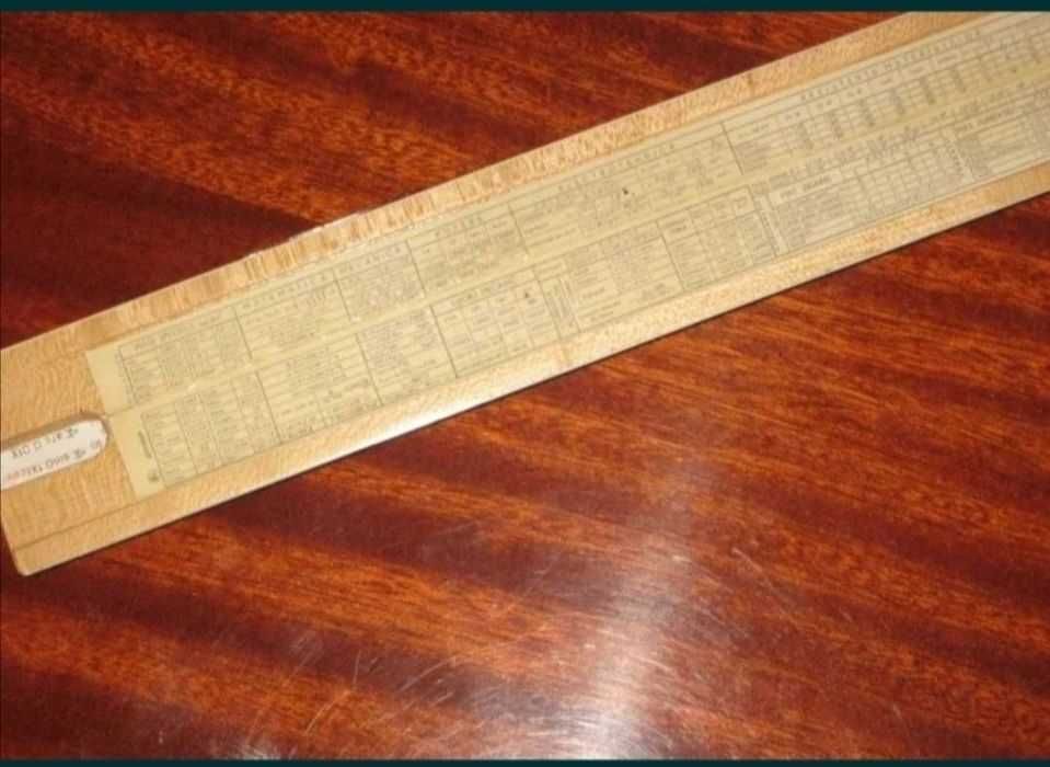 Rigla de calcul vintage volectie