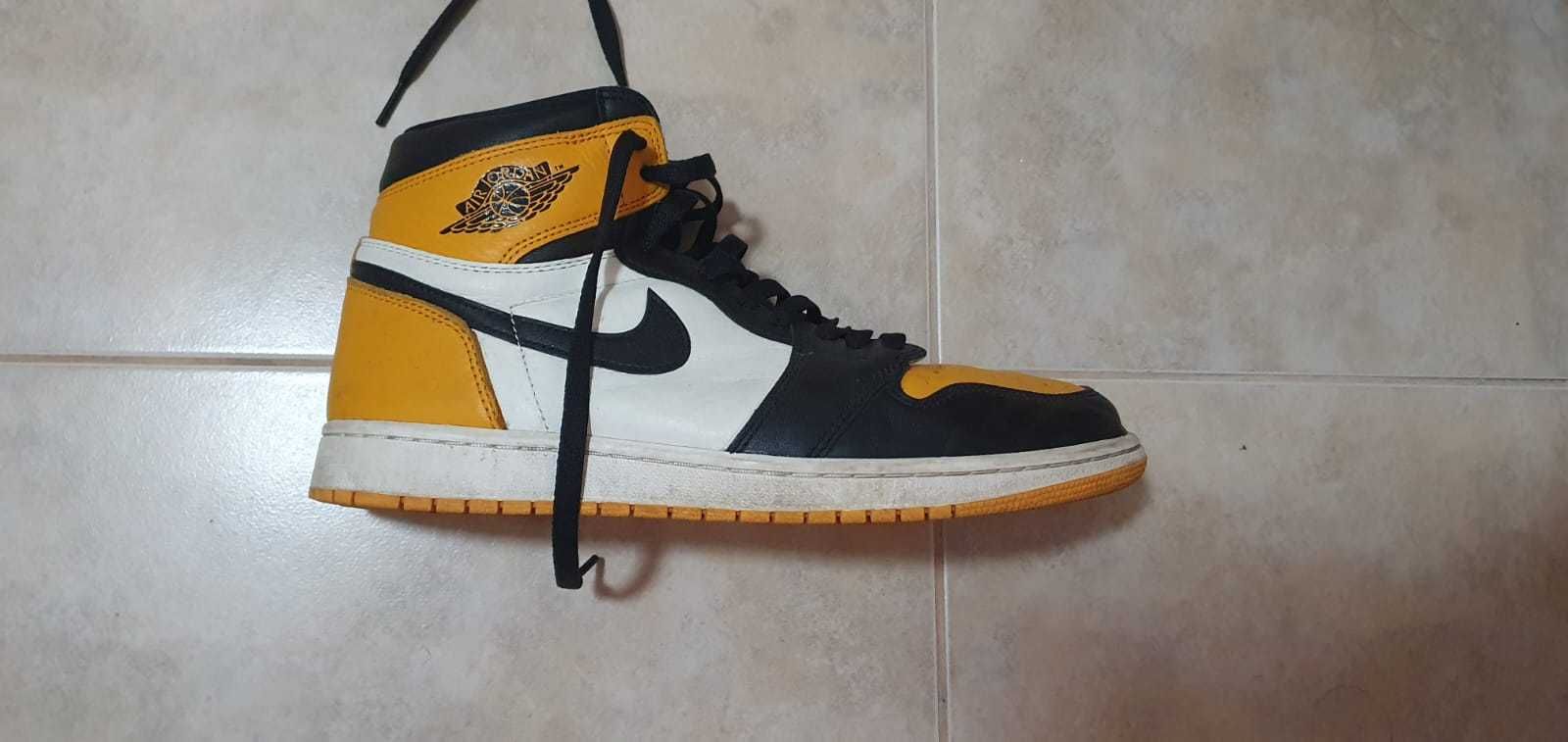 Air jordan 1 retro high OG taxi/black/white 45.5