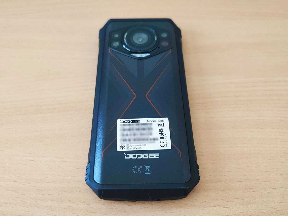 Нов Doogee S118, 512гб, удароустойчив, 10800mah, нощна камера