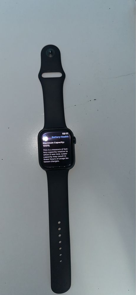 Apple watch seria 9 GPS+Cellular, 45mm culoare Midnight