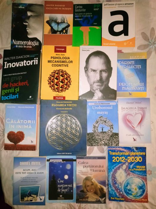 Vând întreg lotul de 120 de cărți noi.