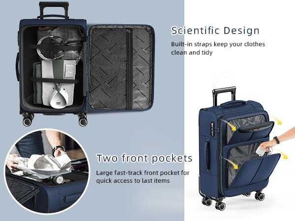 Set 3 x trollere SHOWKOO,SOFTSIDE,roti duble,20/24/28 inch,noi