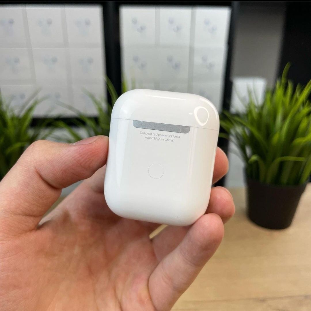 AirPods 2 Lux Premium 1:1 + чехол в подарок. Наушники беспроводные