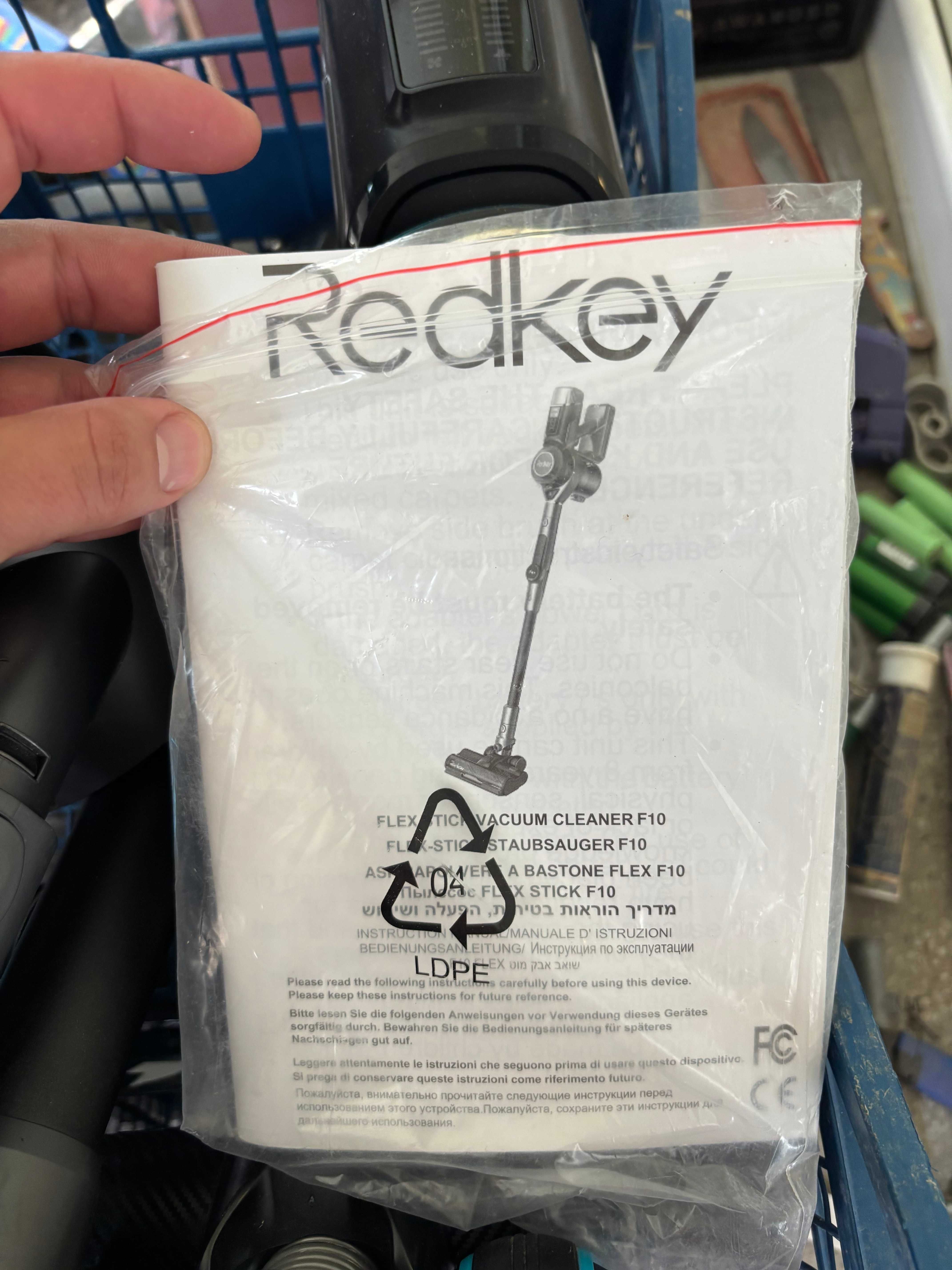 Нова безкабелна прахосмукачка Redkey F10